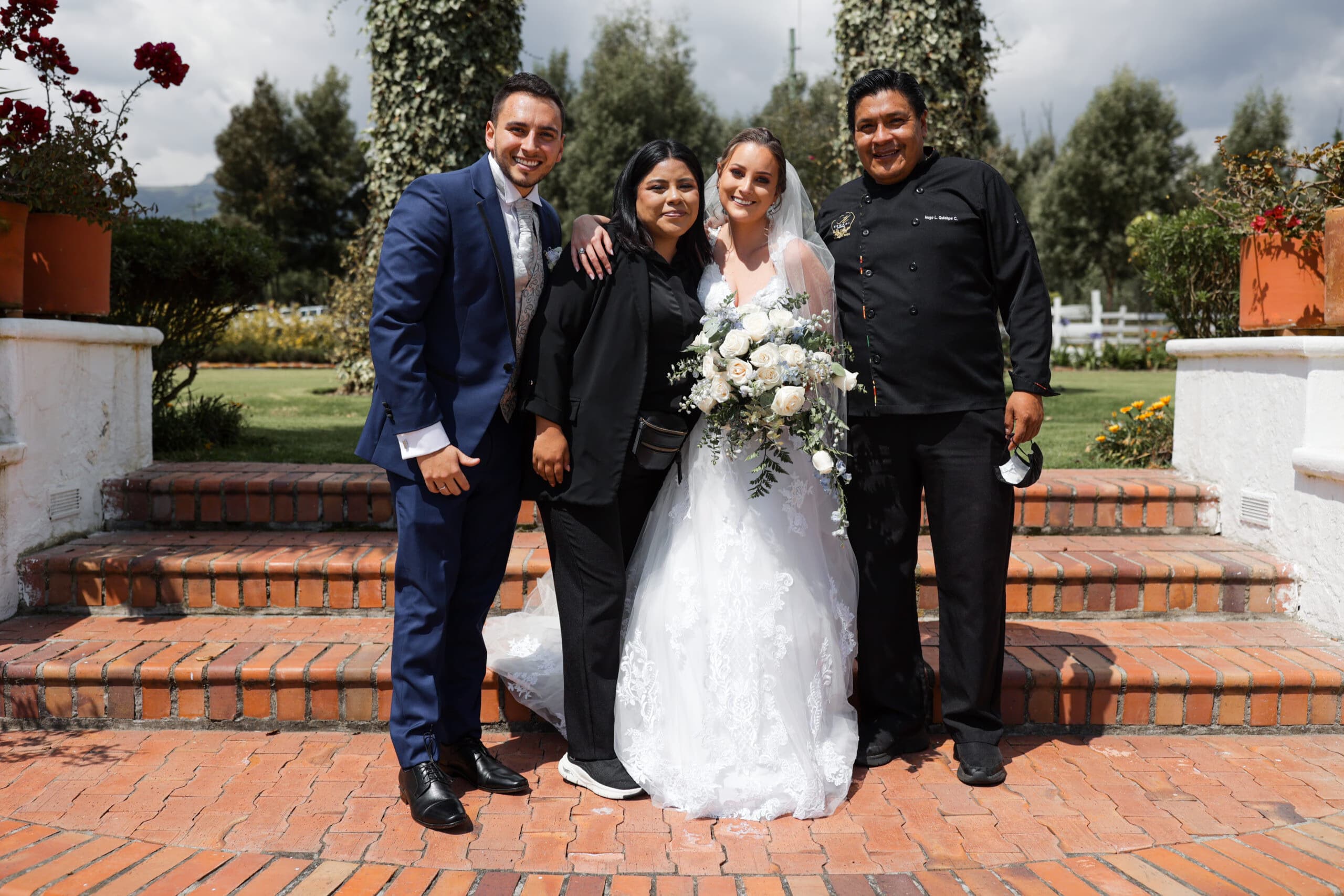 Equipo profesional en bodas